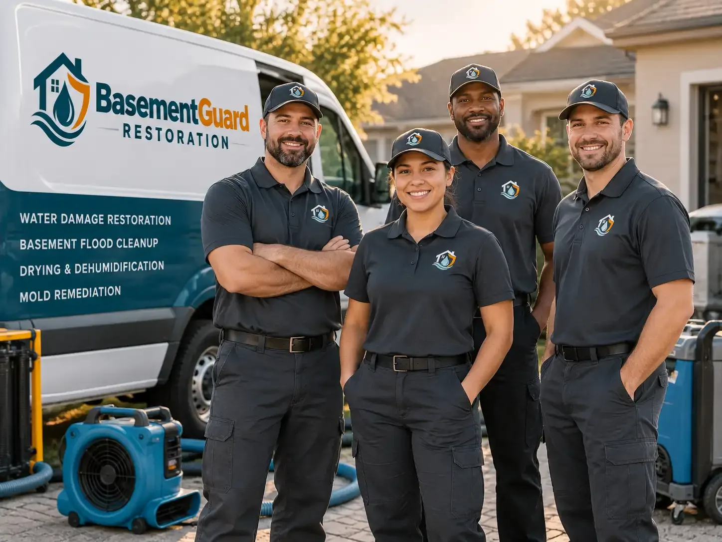 Basement Water Damage Restoration company in Montague, MI